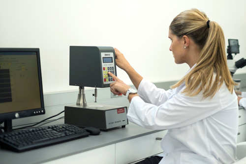 Demonstration in der Pilotanlage