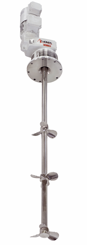 Vertikalrührwerke mit Gleitringdichtung 