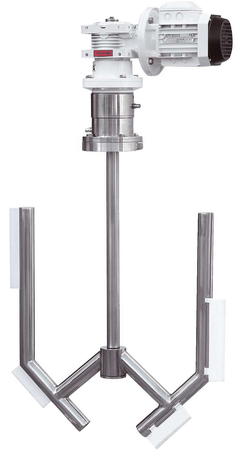 Vertikalrührwerke mit Gleitringdichtung 